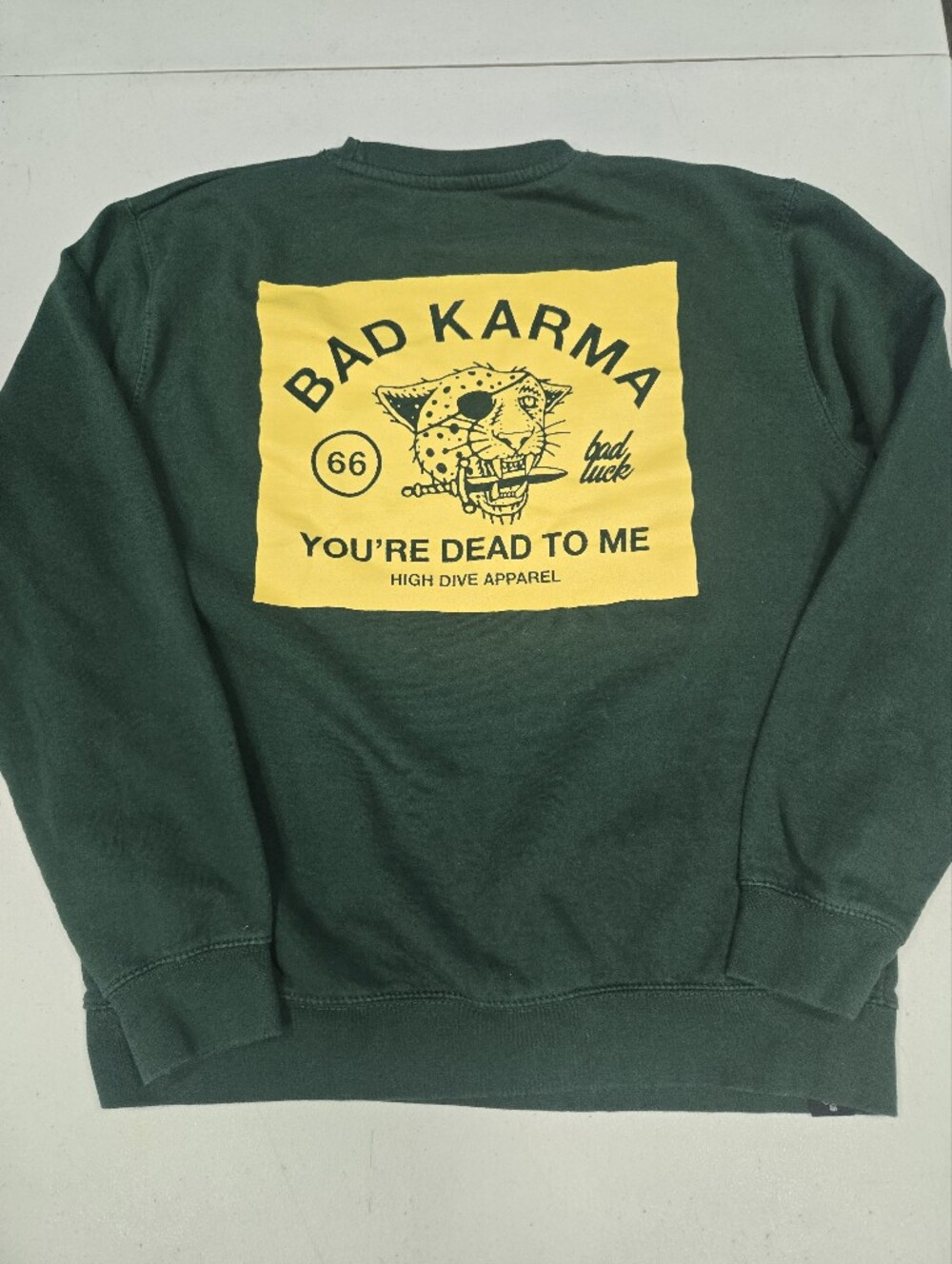 High Dive "Bad Luck" Sweatshirt, L